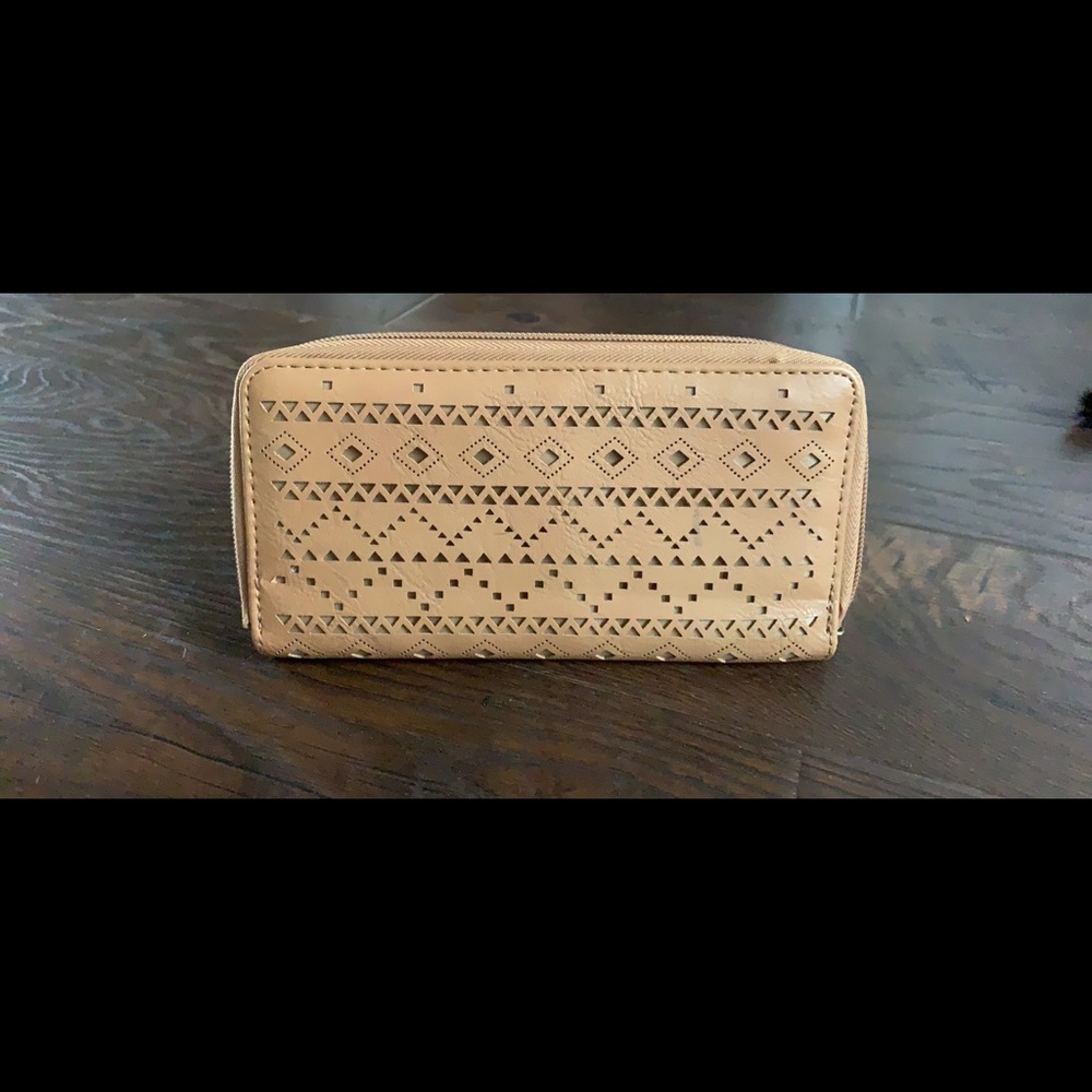 Tribal print wallet